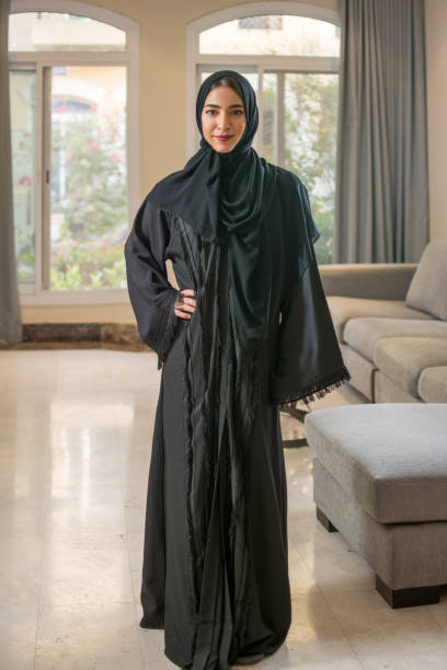 Front open abaya