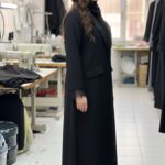 blazzer front open abaya