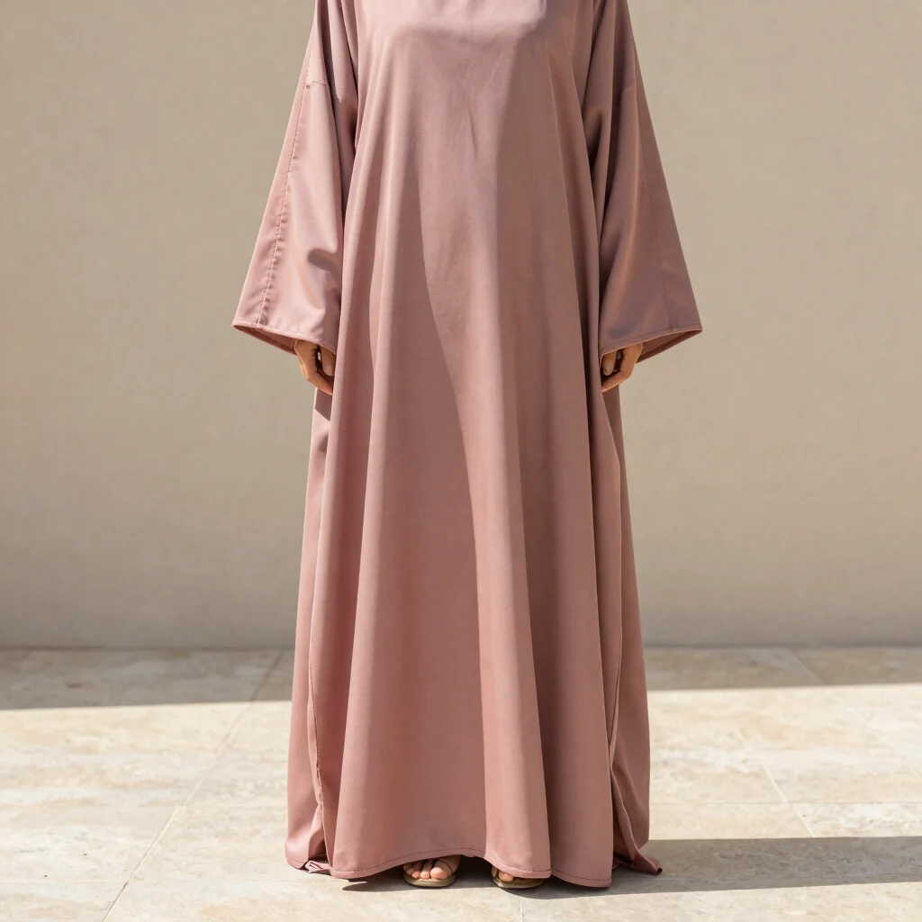 Soft Rose Abaya