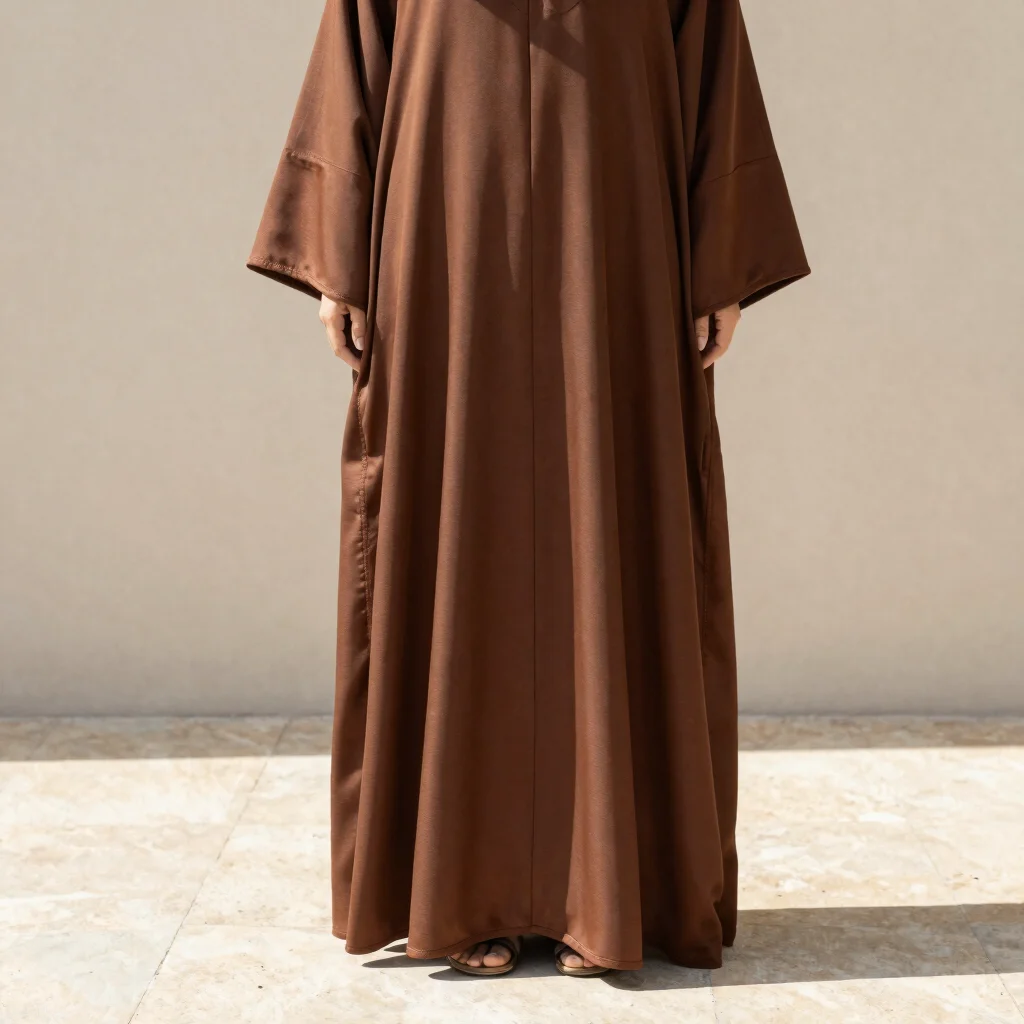 Cocoa Panel Abaya