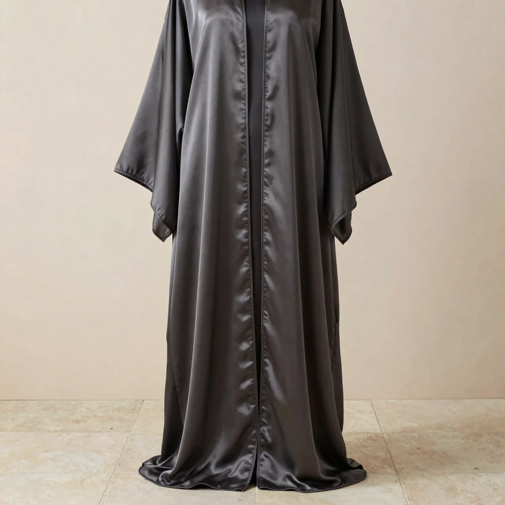 Evening Satin Abaya